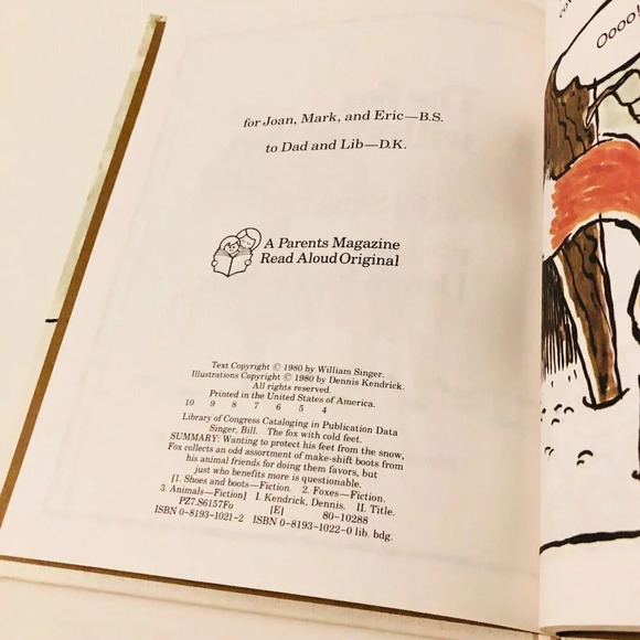 Lot of 2 Vtg Books The Fox With Cold Feet and The Goat Parade - Picture 6 of 16